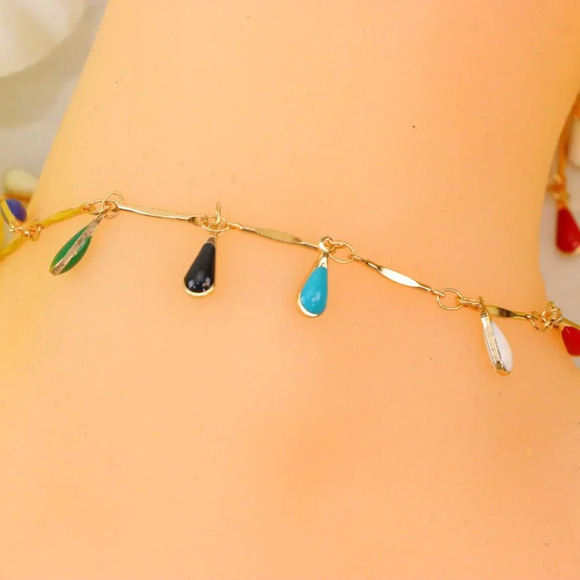 Minimalist Anklet, Sleek & Modern Design, Women’s Fashion, YC110130-A - Picture 10 of 10